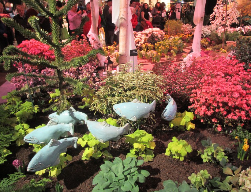 Garden Aquarium - Just missing the castle and treasure chest.